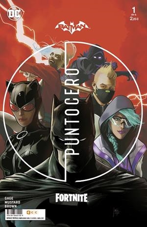 BATMAN/FORTNITE: PUNTO CERO 1/6 | 9788418660009 | MUSTARD, DONALD/N. GAGE, CHRISTOS | Galatea Llibres | Llibreria online de Reus, Tarragona | Comprar llibres en català i castellà online