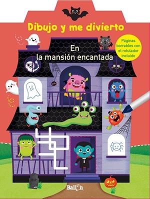 DIBUJO Y ME DIVIERTO MANSIÓN ENCANTADA | 9789403225159 | BALLON | Galatea Llibres | Librería online de Reus, Tarragona | Comprar libros en catalán y castellano online