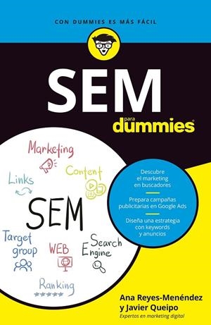 SEM PARA DUMMIES | 9788432903823 | REYES MENÉNDEZ, ANA LUISA/QUEIPO GÓMEZ, JAVIER | Galatea Llibres | Librería online de Reus, Tarragona | Comprar libros en catalán y castellano online