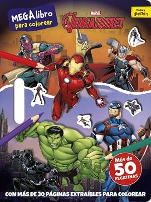 LOS VENGADORES. MEGALIBRO PARA COLOREAR | 9788416914890 | MARVEL | Galatea Llibres | Llibreria online de Reus, Tarragona | Comprar llibres en català i castellà online