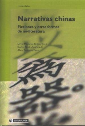 NARRATIVAS CHINAS: FICCIONES Y OTRAS FORMAS DE NO-LITERATURA | 9788497886796 | PRADO, CARLES | Galatea Llibres | Librería online de Reus, Tarragona | Comprar libros en catalán y castellano online