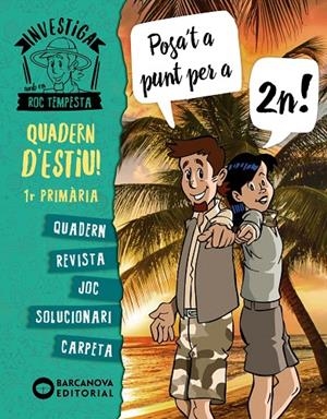 INVESTIGA AMB ROC TEMPESTA. POSA'T A PUNT PER A 2 PRIMARIA | 9788448954284 | MURILLO GUERRERO, NÚRIA/PRATS PIJOAN, JOAN DE DÉU | Galatea Llibres | Librería online de Reus, Tarragona | Comprar libros en catalán y castellano online