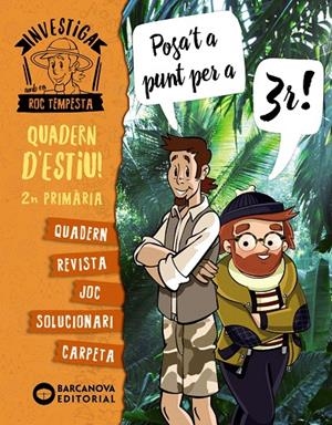 INVESTIGA AMB ROC TEMPESTA. POSA'T A PUNT PER A 3 PRIMARIA | 9788448954291 | MURILLO, NÚRIA/PRATS, JOAN DE DÉU | Galatea Llibres | Librería online de Reus, Tarragona | Comprar libros en catalán y castellano online