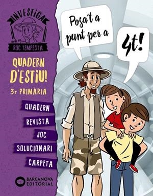 INVESTIGA AMB ROC TEMPESTA. POSA'T A PUNT PER A 4 PRIMARIA  | 9788448954307 | MURILLO, NÚRIA/CERDÀ, XIMO | Galatea Llibres | Llibreria online de Reus, Tarragona | Comprar llibres en català i castellà online