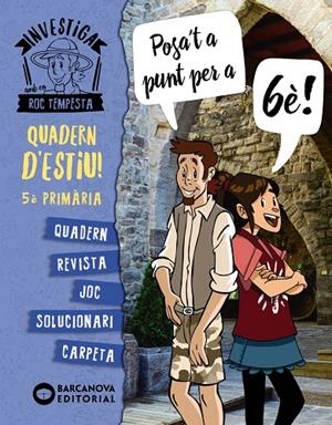 INVESTIGA AMB ROC TEMPESTA. POSA'T A PUNT PER A 6 PRIMARIA | 9788448954321 | MURILLO, NÚRIA/BARÓ, SANTI | Galatea Llibres | Librería online de Reus, Tarragona | Comprar libros en catalán y castellano online