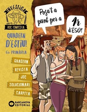 INVESTIGA AMB ROC TEMPESTA. POSA'T A PUNT PER A 1 ESO  | 9788448954338 | MURILLO GUERRERO, NÚRIA/BARÓ RAURELL, SANTI | Galatea Llibres | Llibreria online de Reus, Tarragona | Comprar llibres en català i castellà online