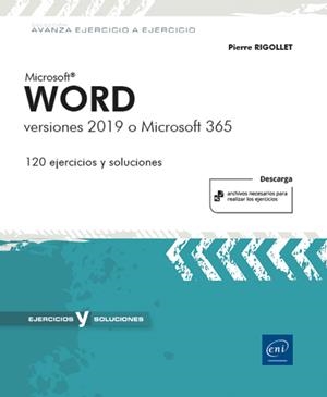 WORD - VERSIONES 2019 U OFFICE 365 | 9782409030864 | RIGOLLET, PIERRE | Galatea Llibres | Llibreria online de Reus, Tarragona | Comprar llibres en català i castellà online