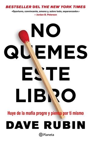NO QUEMES ESTE LIBRO | 9788408243120 | RUBIN, DAVE | Galatea Llibres | Librería online de Reus, Tarragona | Comprar libros en catalán y castellano online