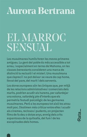 EL MARROC SENSUAL | 9788416738601 | BERTRANA, AURORA | Galatea Llibres | Librería online de Reus, Tarragona | Comprar libros en catalán y castellano online