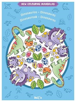 NEW COLOURING MANDALAS - DINOSAURIOS | 9789403225807 | BALLON | Galatea Llibres | Librería online de Reus, Tarragona | Comprar libros en catalán y castellano online