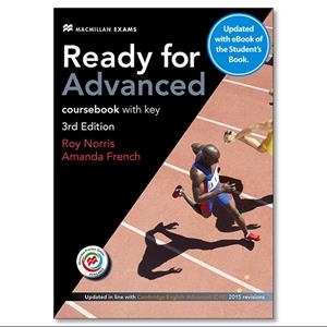 READY FOR ADVANCED COURSEBOOK WITH EBOOK AND KEY 3 EDITION | 9781786327574 | FRENCH, AMANDA / NORRIS, ROY | Galatea Llibres | Llibreria online de Reus, Tarragona | Comprar llibres en català i castellà online