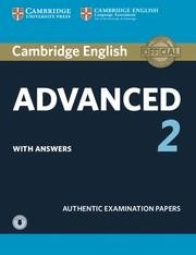 CAMBRIDGE ENGLISH ADVANCED 2 STUDENT'S BOOK WITH ANSWERS AND AUDIO | 9781316504499 | Galatea Llibres | Librería online de Reus, Tarragona | Comprar libros en catalán y castellano online