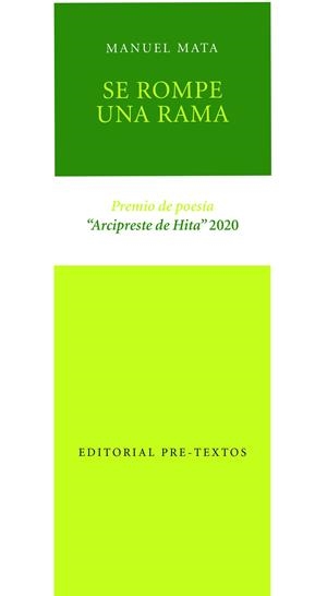 SE ROMPE UNA RAMA | 9788418178856 | MATA, MANUEL | Galatea Llibres | Llibreria online de Reus, Tarragona | Comprar llibres en català i castellà online