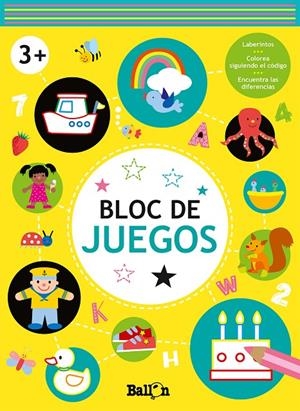 BLOC DE JUEGOS +3 AMARILLO | 9789403226118 | Galatea Llibres | Librería online de Reus, Tarragona | Comprar libros en catalán y castellano online
