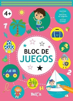 BLOC DE JUEGOS +4 | 9789403226101 | Galatea Llibres | Librería online de Reus, Tarragona | Comprar libros en catalán y castellano online