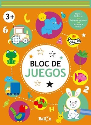BLOC DE JUEGOS +3 NARANJA | 9789403226125 | Galatea Llibres | Librería online de Reus, Tarragona | Comprar libros en catalán y castellano online