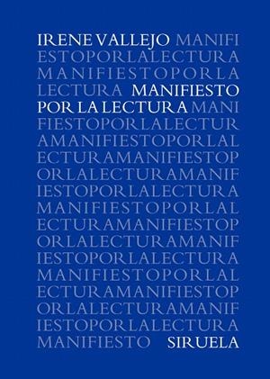 MANIFIESTO POR LA LECTURA | 9788418708954 | VALLEJO, IRENE | Galatea Llibres | Librería online de Reus, Tarragona | Comprar libros en catalán y castellano online