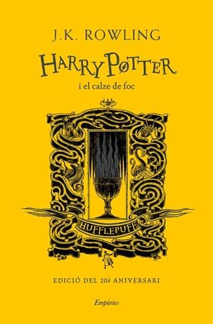 HARRY POTTER I EL CALZE DE FOC (HUFFLEPUFF) | 9788417879969 | ROWLING, J.K. | Galatea Llibres | Llibreria online de Reus, Tarragona | Comprar llibres en català i castellà online