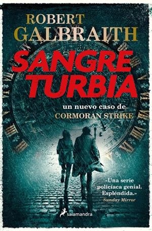 SANGRE TURBIA | 9788418107917 | GALBRAITH, ROBERT | Galatea Llibres | Llibreria online de Reus, Tarragona | Comprar llibres en català i castellà online