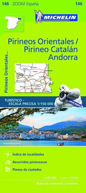 MAPA ZOOM PIRINEOS ORIENTALES / PIRINEO CATALÁN, ANDORRA | 9782067218147 | Galatea Llibres | Librería online de Reus, Tarragona | Comprar libros en catalán y castellano online