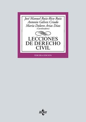 LECCIONES DE DERECHO CIVIL | 9788430983018 | AA.VV | Galatea Llibres | Llibreria online de Reus, Tarragona | Comprar llibres en català i castellà online