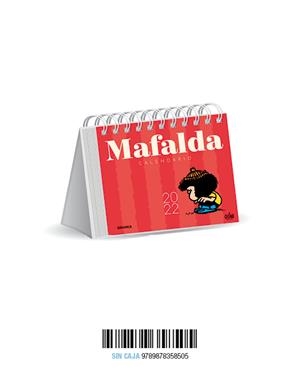 CALENDARIO 2022 MAFALDA ESCRITORIO ROJO | 9789878358505 | QUINO | Galatea Llibres | Librería online de Reus, Tarragona | Comprar libros en catalán y castellano online