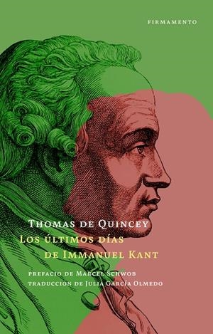 LOS ÚLTIMOS DÍAS DE IMMANUEL KANT | 9788412340730 | DE QUINCEY, THOMAS | Galatea Llibres | Llibreria online de Reus, Tarragona | Comprar llibres en català i castellà online