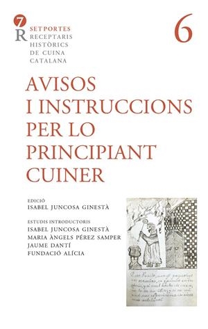 AVISOS I INSTRUCCIONS PER LO PRINCIPIANT CUINER | 9788472268487 | Galatea Llibres | Llibreria online de Reus, Tarragona | Comprar llibres en català i castellà online