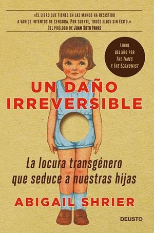 UN DAÑO IRREVERSIBLE | 9788423432790 | SHRIER, ABIGAIL | Galatea Llibres | Llibreria online de Reus, Tarragona | Comprar llibres en català i castellà online
