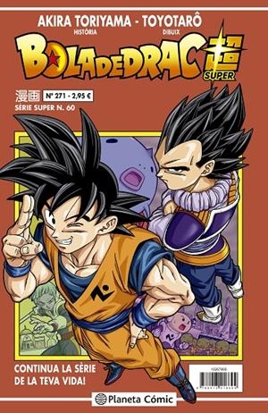 BOLA DE DRAC SÈRIE SUPER 60. VERMELLA 271 | 9788413416694 | TORIYAMA, AKIRA/TOYOTARÔ | Galatea Llibres | Llibreria online de Reus, Tarragona | Comprar llibres en català i castellà online