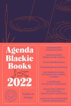 AGENDA BLACKIE BOOKS 2022 | 9788418733345 | Galatea Llibres | Llibreria online de Reus, Tarragona | Comprar llibres en català i castellà online