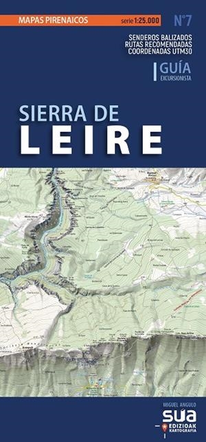 SIERRA DE LEIRE MAPA 1:25.000 | 9788482167947 | ANGULO, MIGUEL | Galatea Llibres | Llibreria online de Reus, Tarragona | Comprar llibres en català i castellà online