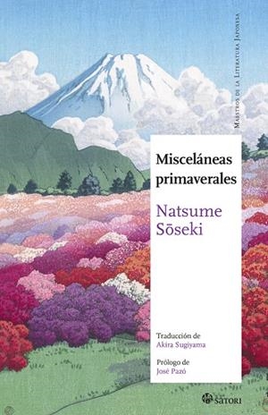 MISCELANEAS PRIMAVERALES | 9788417419929 | NATSUME, SOSEKI | Galatea Llibres | Llibreria online de Reus, Tarragona | Comprar llibres en català i castellà online