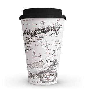 VASO CAFE MAPA MORDOR EL SEÑOR DE LOS ANILLOS | 8435450251504 | Galatea Llibres | Llibreria online de Reus, Tarragona | Comprar llibres en català i castellà online