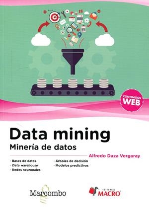 DATA MINING MINERIA DE DATOS | 9788426724588 | DAZA, ALFREDO | Galatea Llibres | Llibreria online de Reus, Tarragona | Comprar llibres en català i castellà online