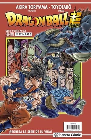 DRAGON BALL SERIE SUPER 61. ROJA 272 | 9788413417110 | TORIYAMA, AKIRA/TOYOTARÔ | Galatea Llibres | Librería online de Reus, Tarragona | Comprar libros en catalán y castellano online