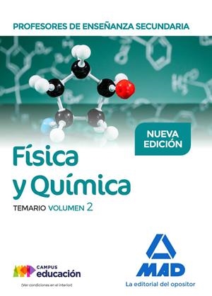 PROFESORES DE ENSEÑANZA SECUNDARIA FÍSICA Y QUÍMICA TEMARIO VOLUMEN 2 | 9788414213964 | GARCÍA LUCAS, ISABEL/RUIZ MARTÍNEZ, JESÚS | Galatea Llibres | Llibreria online de Reus, Tarragona | Comprar llibres en català i castellà online