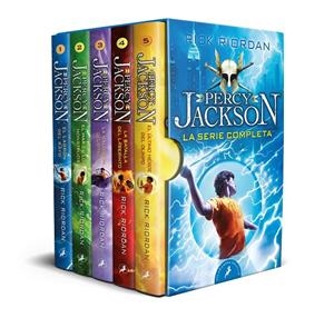 ESTUCHE PERCY JACKSON Y LOS DIOSES DEL OLIMPO - LA SERIE COMPLETA | 9788418173721 | RIORDAN, RICK | Galatea Llibres | Llibreria online de Reus, Tarragona | Comprar llibres en català i castellà online