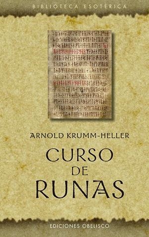 CURSO DE RUNAS | 9788491117698 | KRUMM-HELLER, ARNOLD | Galatea Llibres | Librería online de Reus, Tarragona | Comprar libros en catalán y castellano online