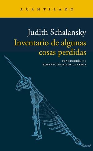 INVENTARIO DE ALGUNAS COSAS PERDIDAS | 9788418370588 | SCHALANSKY, JUDITH | Galatea Llibres | Llibreria online de Reus, Tarragona | Comprar llibres en català i castellà online