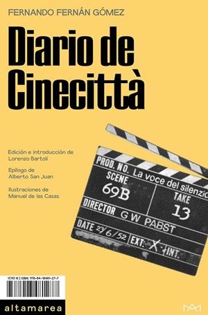 DIARIO DE CINECITTÀ | 9788418481277 | FERNÁN GÓMEZ, FERNANDO | Galatea Llibres | Librería online de Reus, Tarragona | Comprar libros en catalán y castellano online