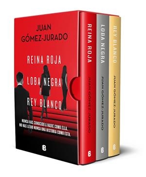 TRILOGÍA REINA ROJA (EDICIÓN PACK CON: REINA ROJA | LOBA NEGRA | REY BLANCO) | 9788466670227 | GÓMEZ-JURADO, JUAN | Galatea Llibres | Llibreria online de Reus, Tarragona | Comprar llibres en català i castellà online
