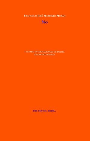 NO | 9788418935145 | MARTÍNEZ MORÁN, FRANCISCO JOSÉ | Galatea Llibres | Llibreria online de Reus, Tarragona | Comprar llibres en català i castellà online