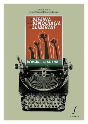 EN DEFENSA DE LA DEMOCRÀCIA I LA LLIBERTAT | 9788412401530 | DE BELLMUNT, DOMÈNEC | Galatea Llibres | Librería online de Reus, Tarragona | Comprar libros en catalán y castellano online