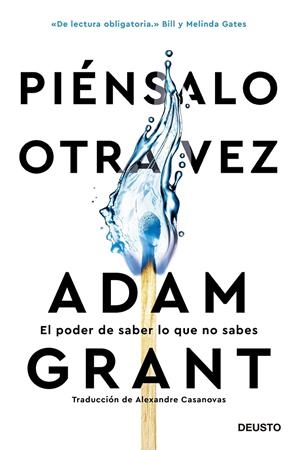 PIÉNSALO OTRA VEZ | 9788423432905 | GRANT, ADAM | Galatea Llibres | Llibreria online de Reus, Tarragona | Comprar llibres en català i castellà online