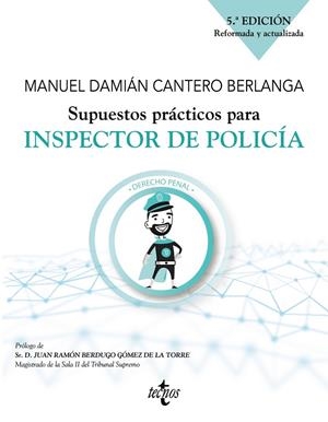 SUPUESTOS PRÁCTICOS PARA INSPECTOR DE POLICÍA | 9788430983186 | CANTERO BERLANGA, MANUEL DAMIÁN | Galatea Llibres | Llibreria online de Reus, Tarragona | Comprar llibres en català i castellà online