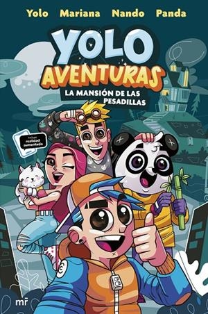 YOLO AVENTURAS. LA MANSIÓN DE LAS PESADILLAS | 9788427049345 | YOLO, NANDO, MARIANA Y PANDA | Galatea Llibres | Librería online de Reus, Tarragona | Comprar libros en catalán y castellano online