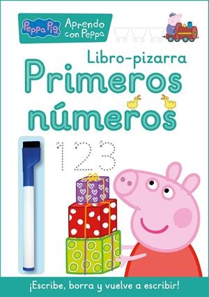 PRIMEROS NÚMEROS (LIBRO-PIZARRA) (PEPPA PIG. CUADERNO DE ACTIVIDADES) | 9788448859084 | Galatea Llibres | Librería online de Reus, Tarragona | Comprar libros en catalán y castellano online