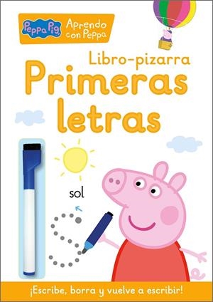 PRIMERAS LETRAS (LIBRO-PIZARRA) (PEPPA PIG. CUADERNO DE ACTIVIDADES) | 9788448859077 | Galatea Llibres | Librería online de Reus, Tarragona | Comprar libros en catalán y castellano online