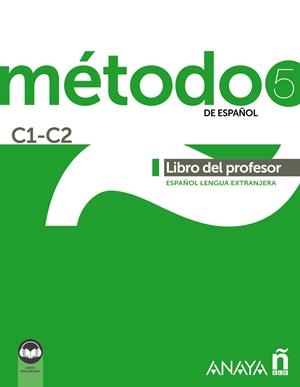METODO 5 DE ESPAÑOL C1-C2 LIBRO DEL PROFESOR  | 9788414315750 | AA.VV | Galatea Llibres | Librería online de Reus, Tarragona | Comprar libros en catalán y castellano online